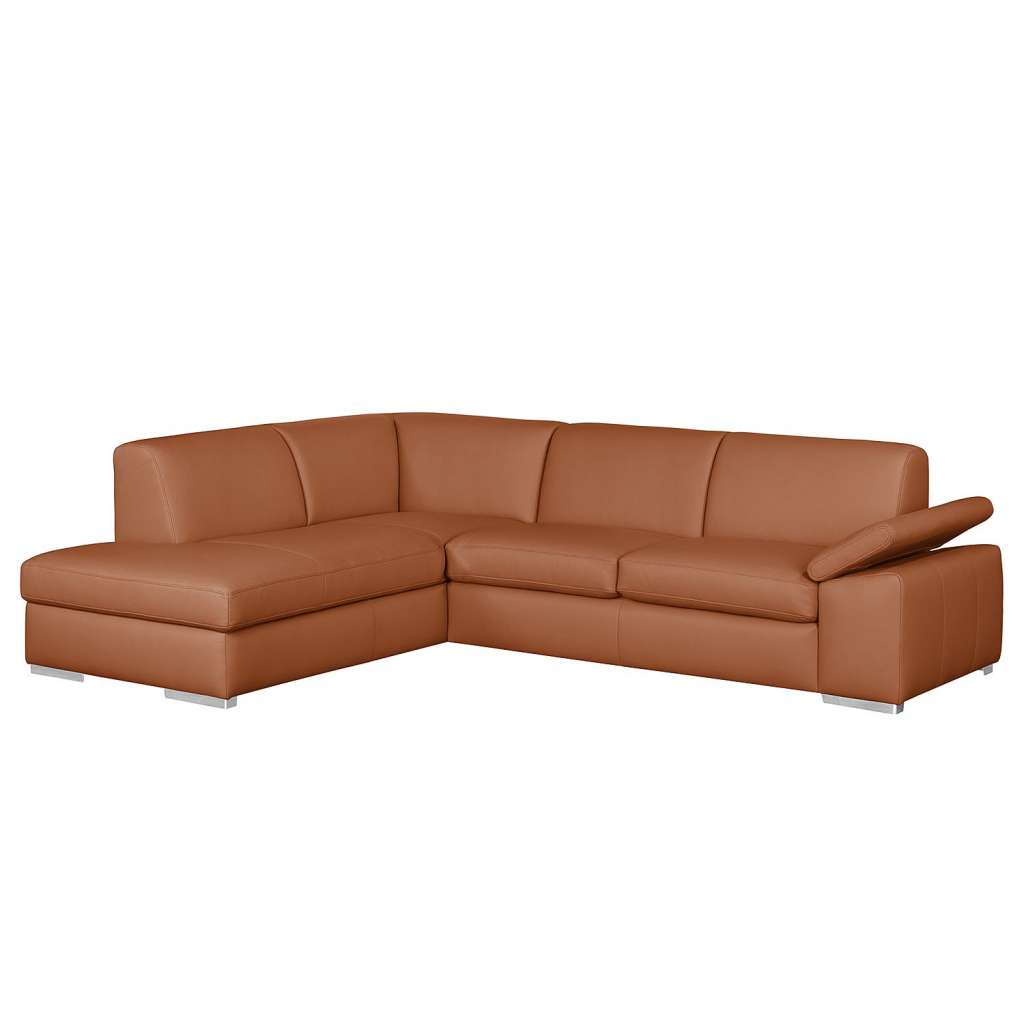 home24 Ecksofa Termon III Echtleder