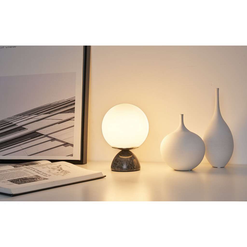 home24 Tischleuchte Shining Pearl