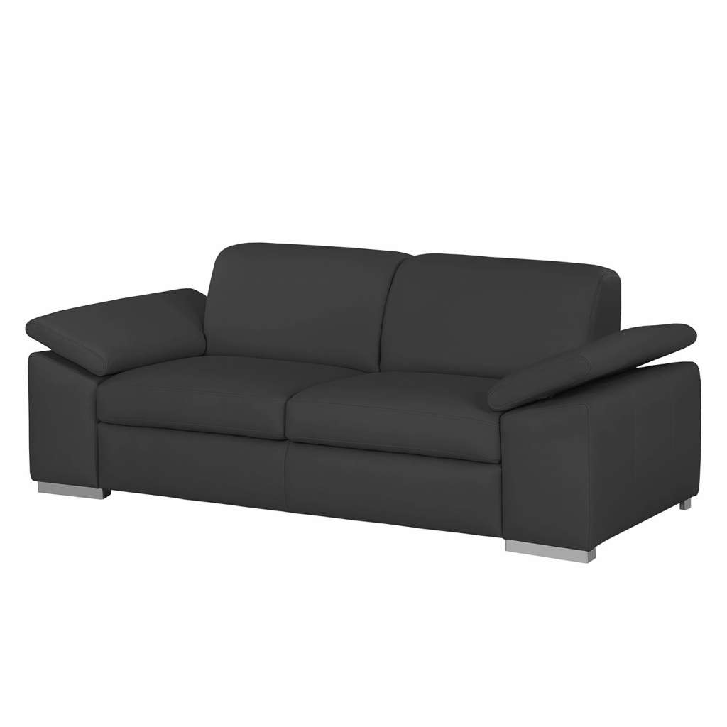home24 Sofa Termon III (2-Sitzer) Echtleder