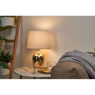 home24 Tischleuchte Golden Glamour