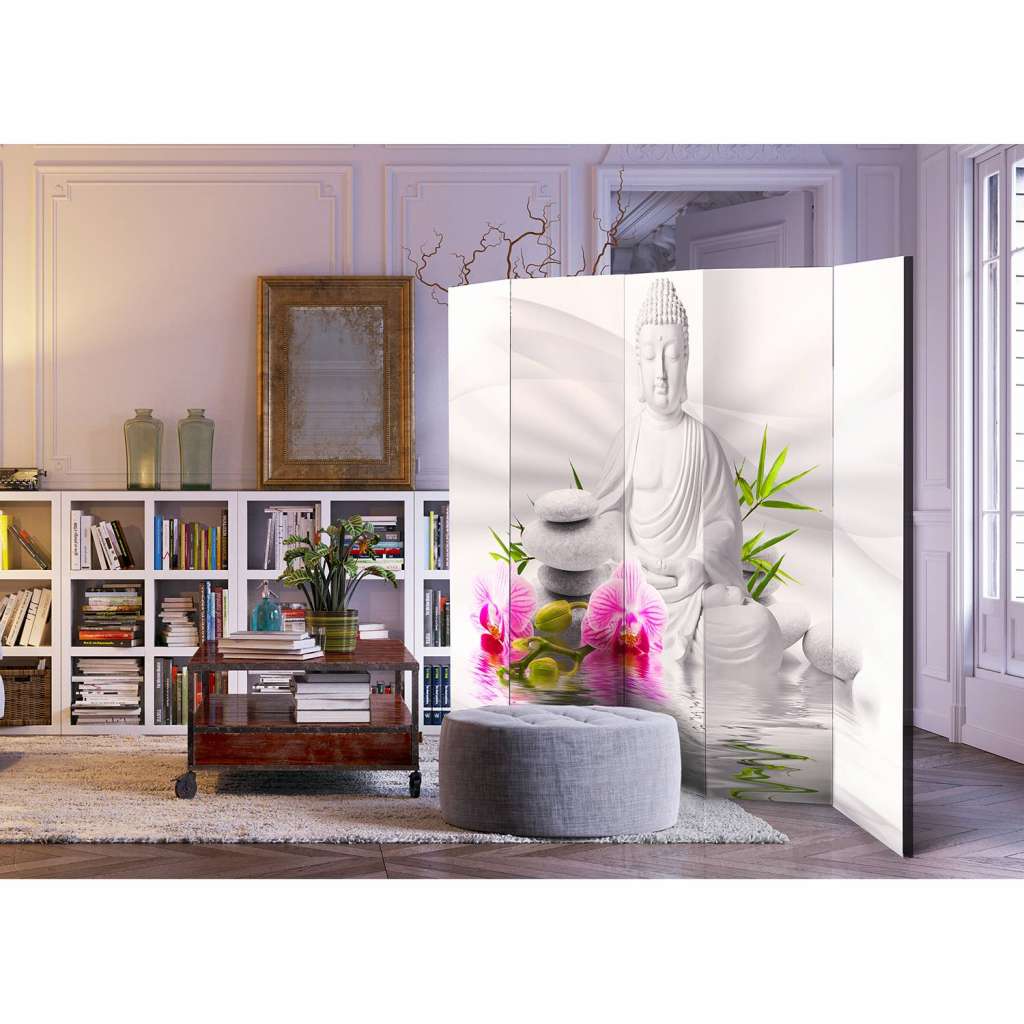 home24 Paravent Buddha and Orchids