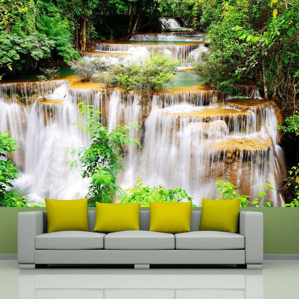 home24 Fototapete Thai Wasserfall