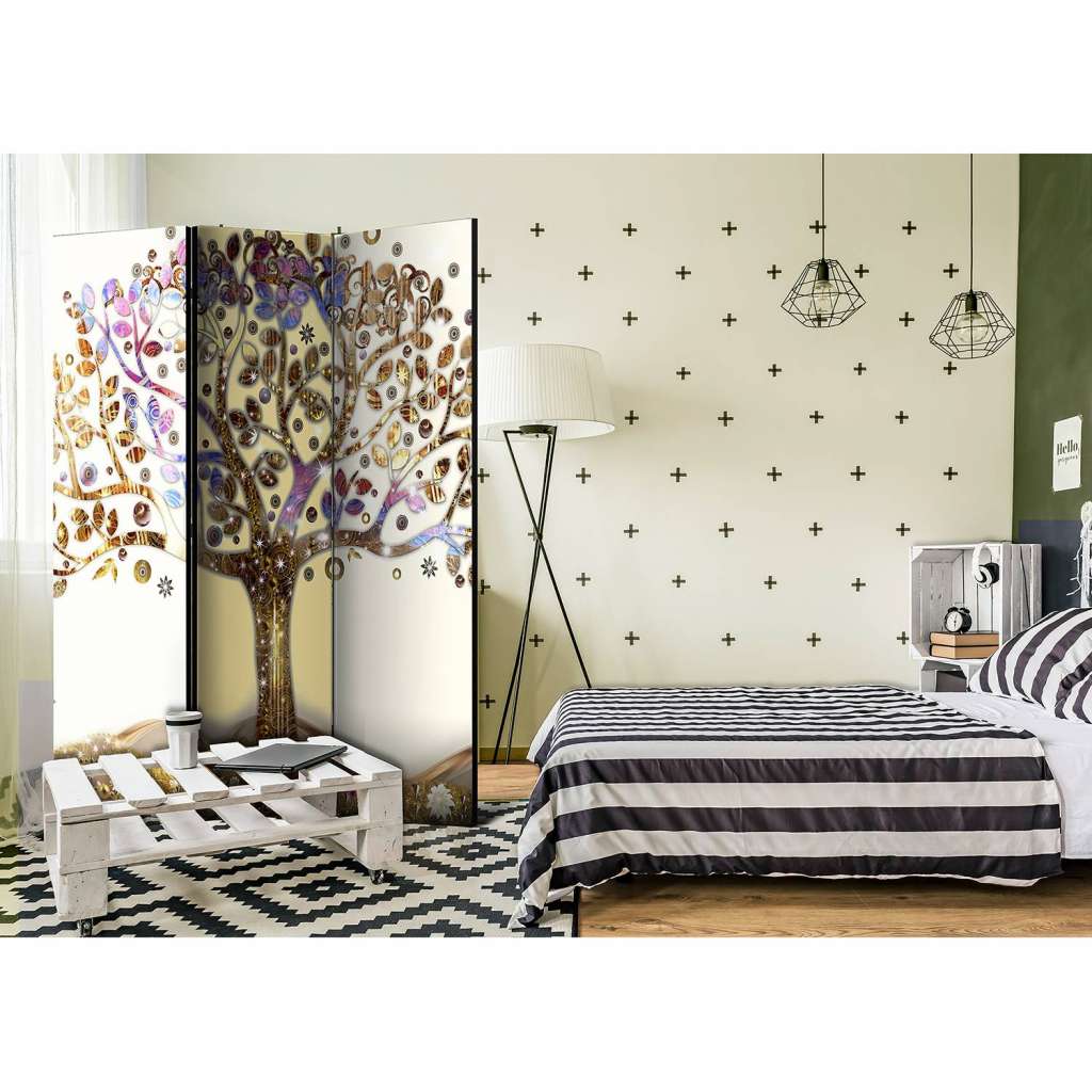 home24 Paravent Golden Tree