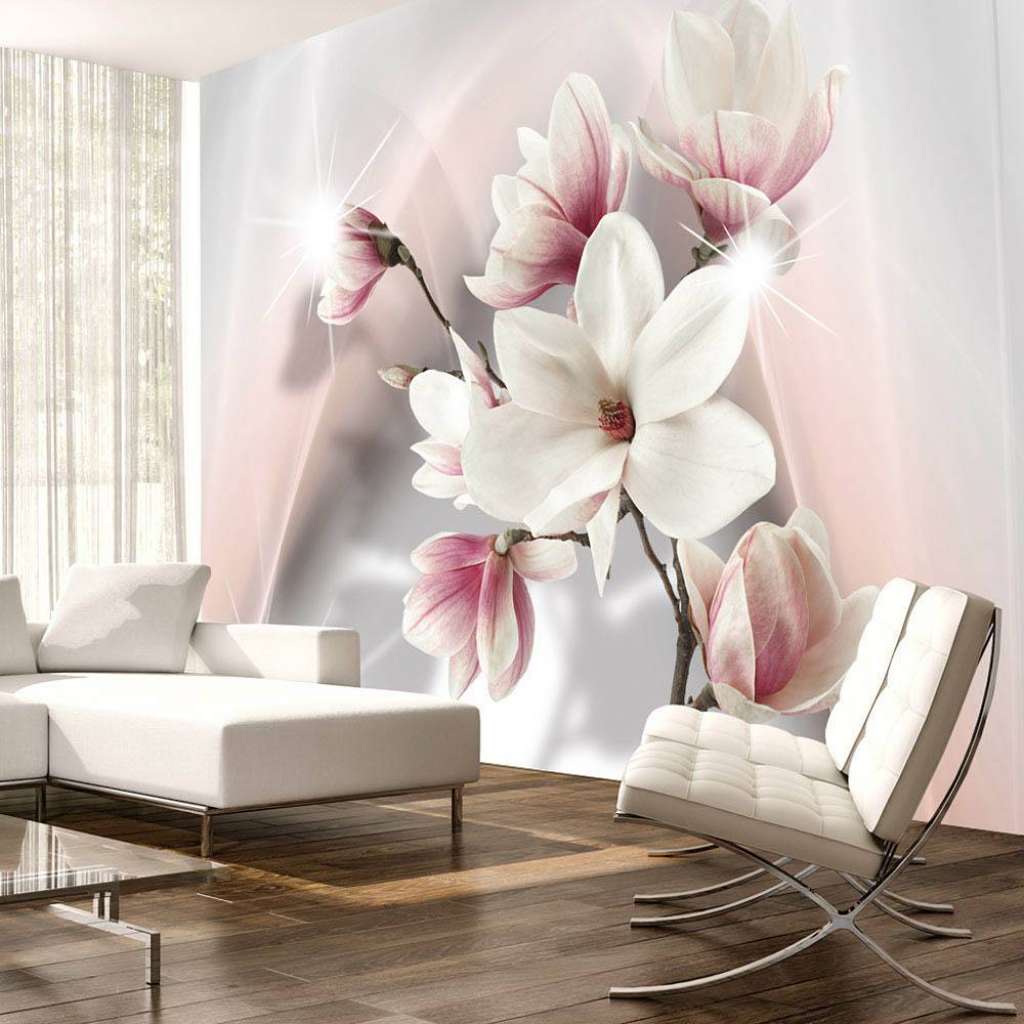 home24 Fototapete White Magnolias