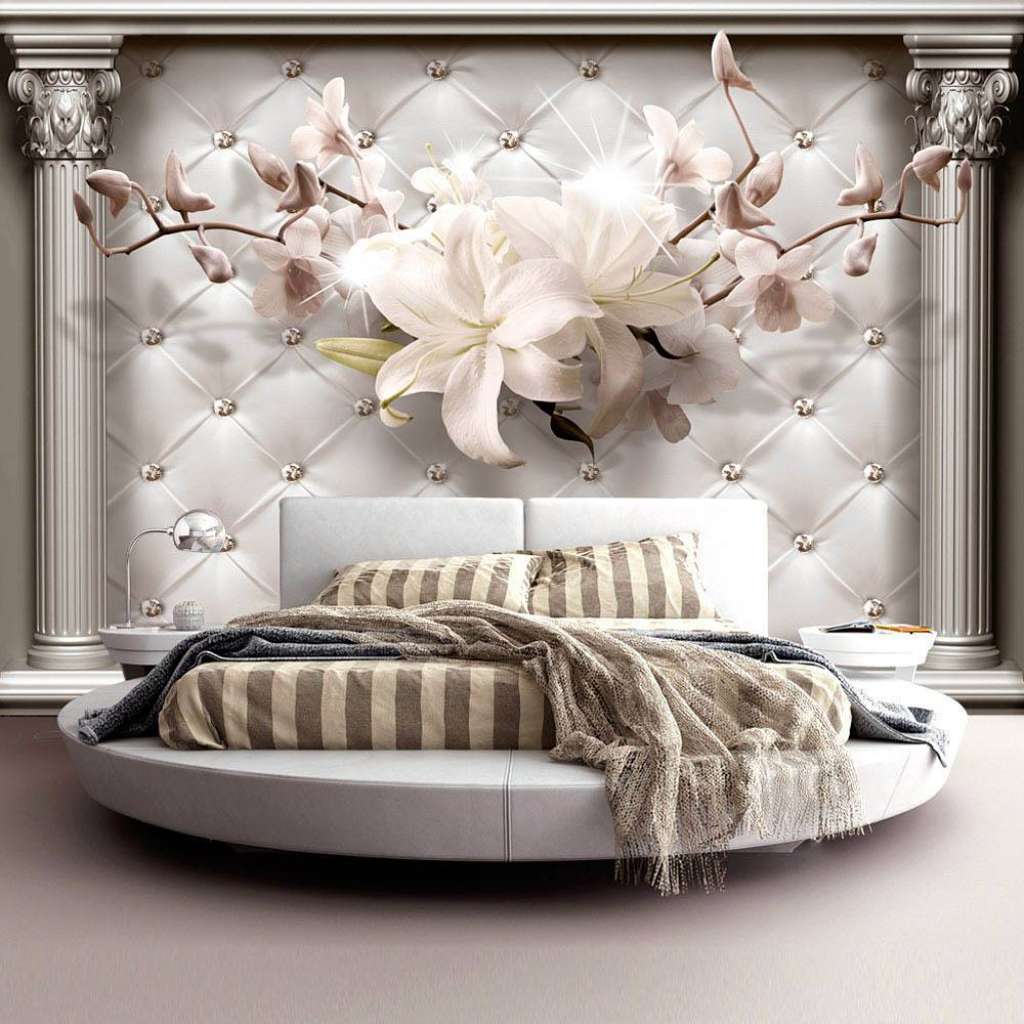 home24 Fototapete Royal Elegance mit Blumen