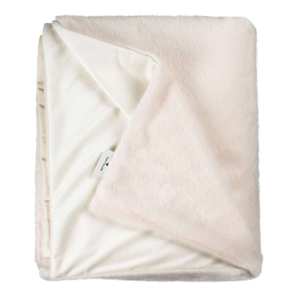 home24 Plaid Natural Fur