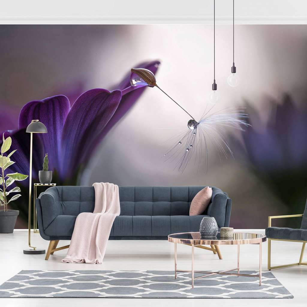 home24 Vliestapete Purple Rain