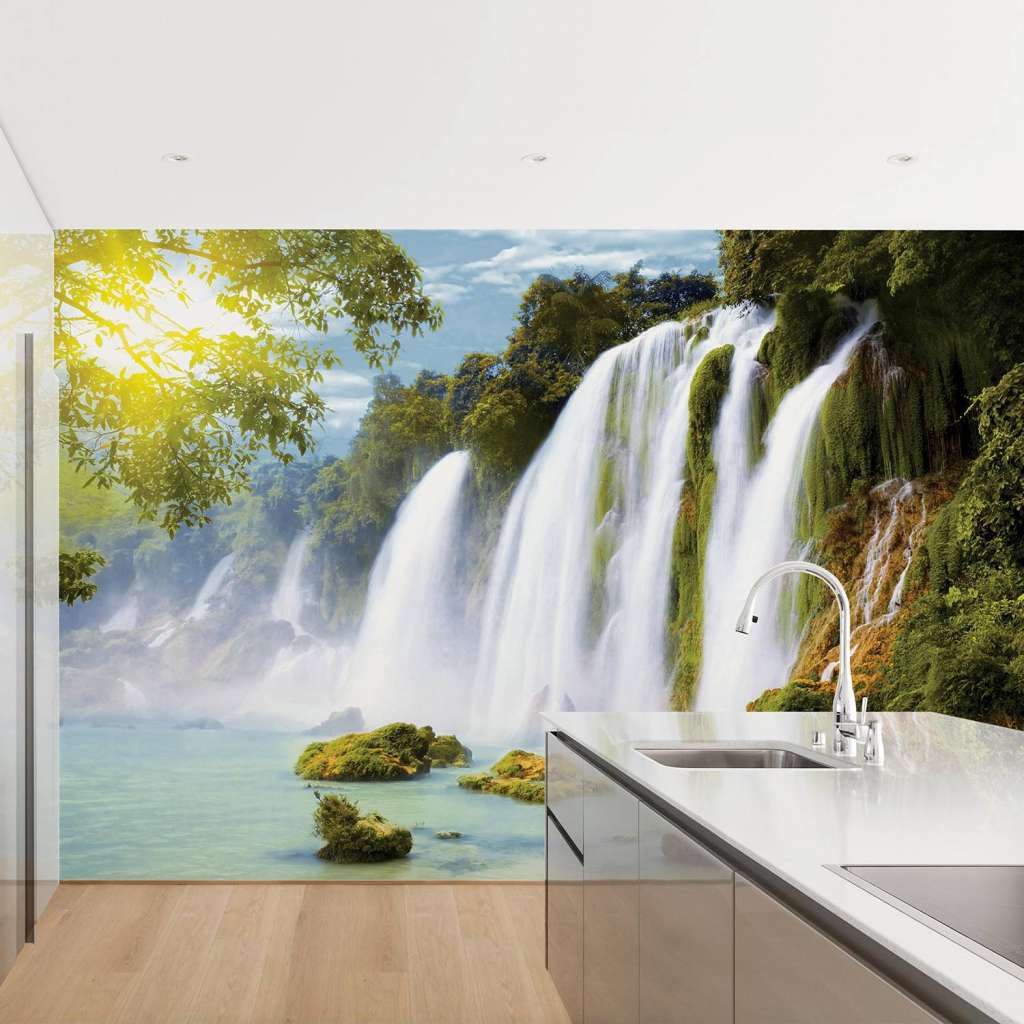 home24 Vliestapete Amazon Waters