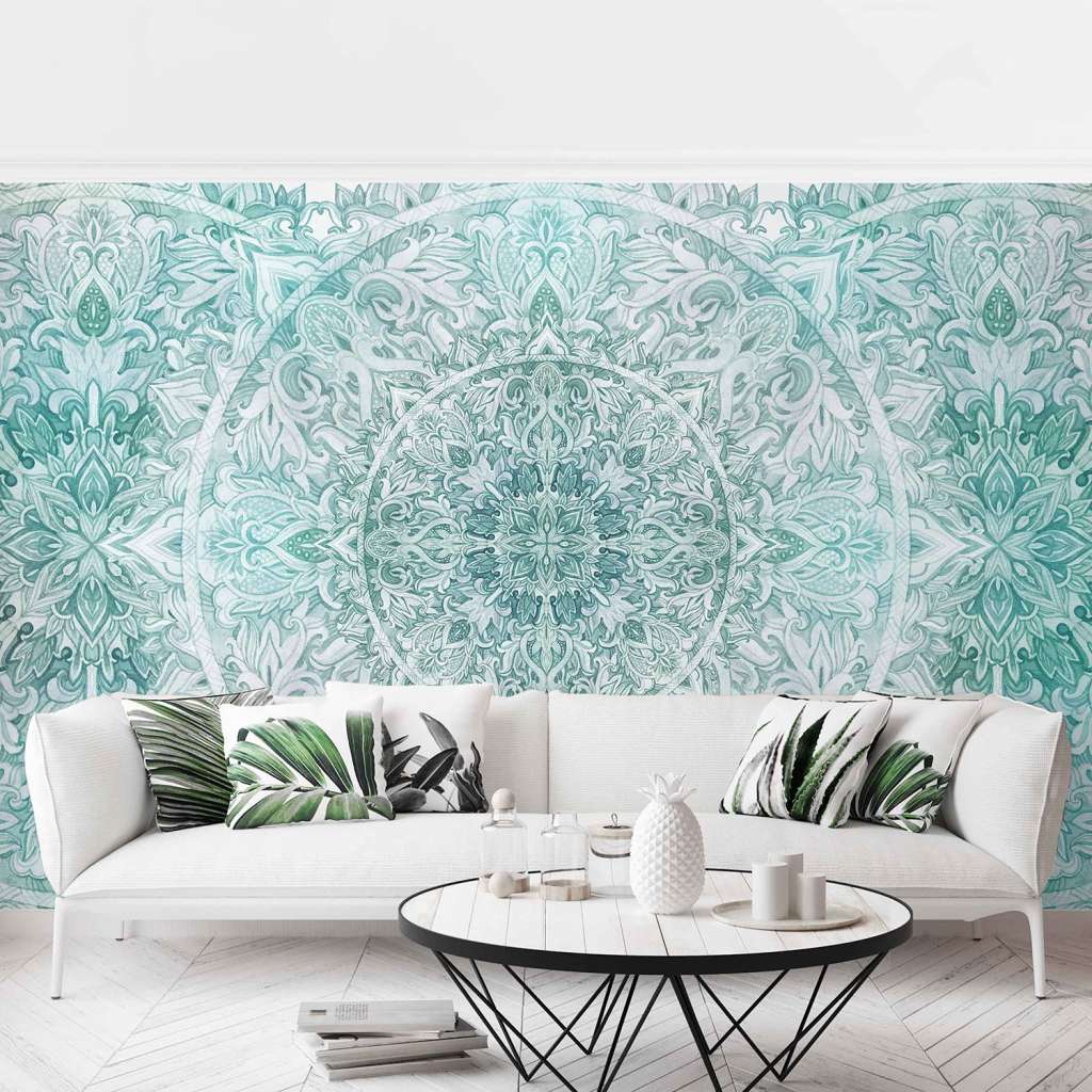home24 Vliestapete Mandala Aquarell III