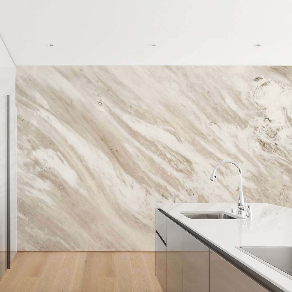 home24 Vliestapete Palissandro Marmor