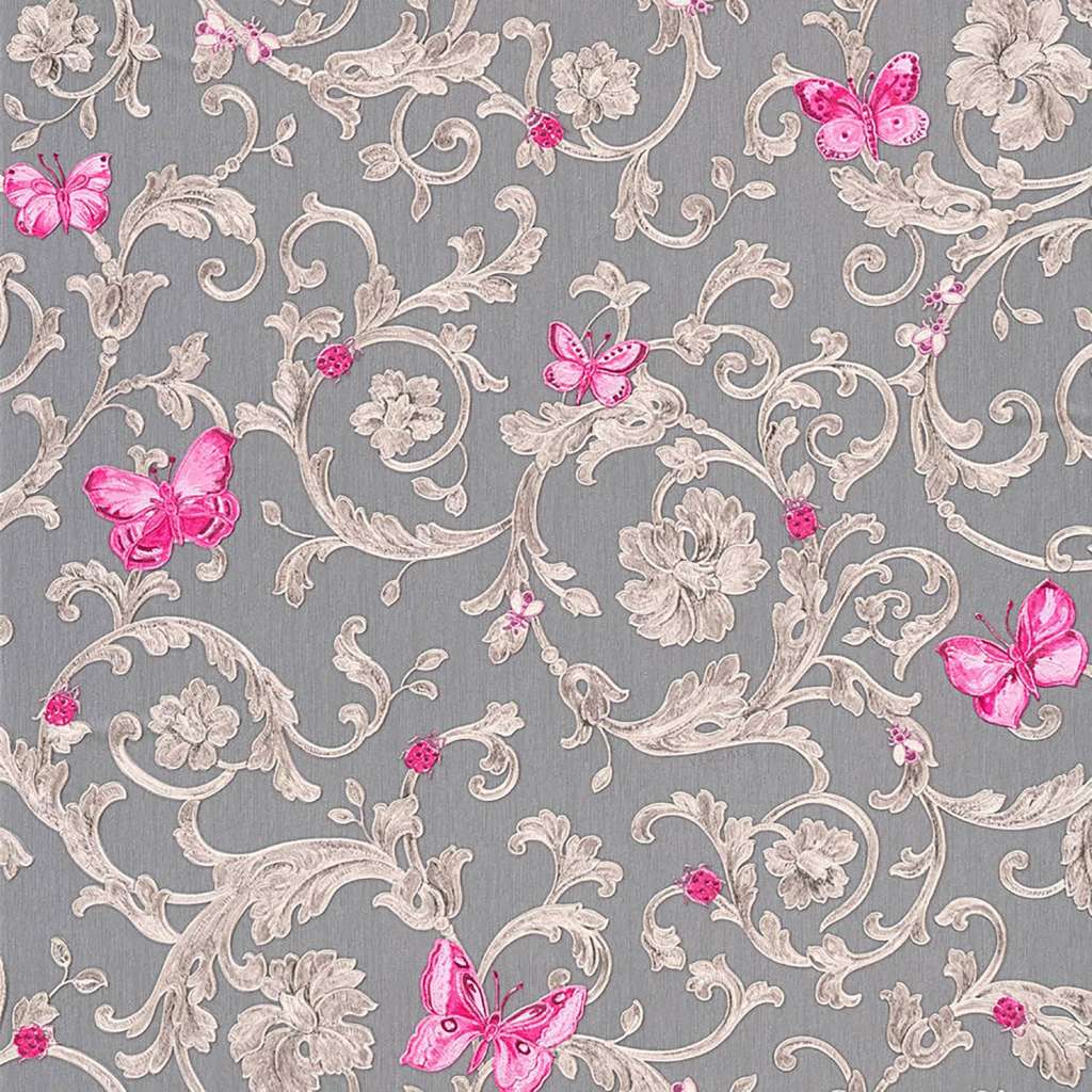 home24 Vliestapete Barocco Butterfly I