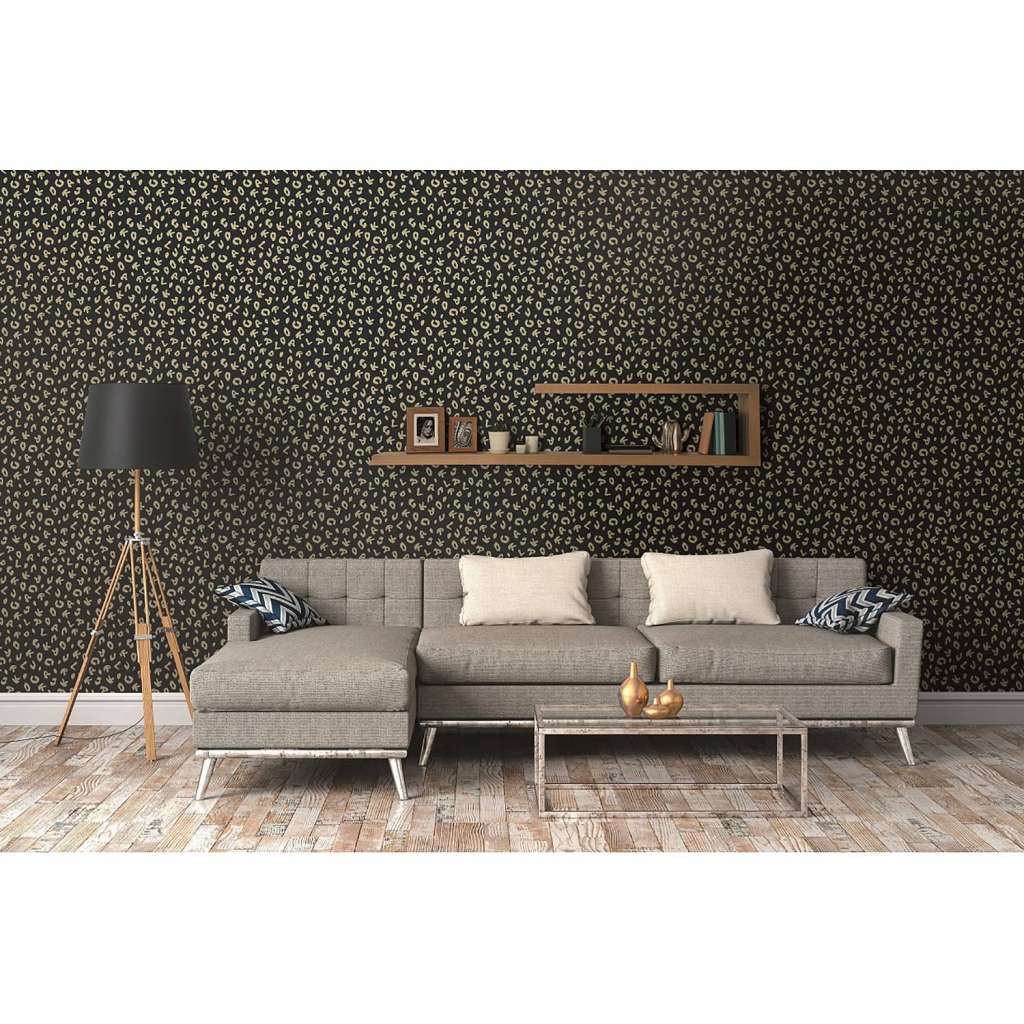 home24 Vliestapete Karl Lagerfeld Leopard