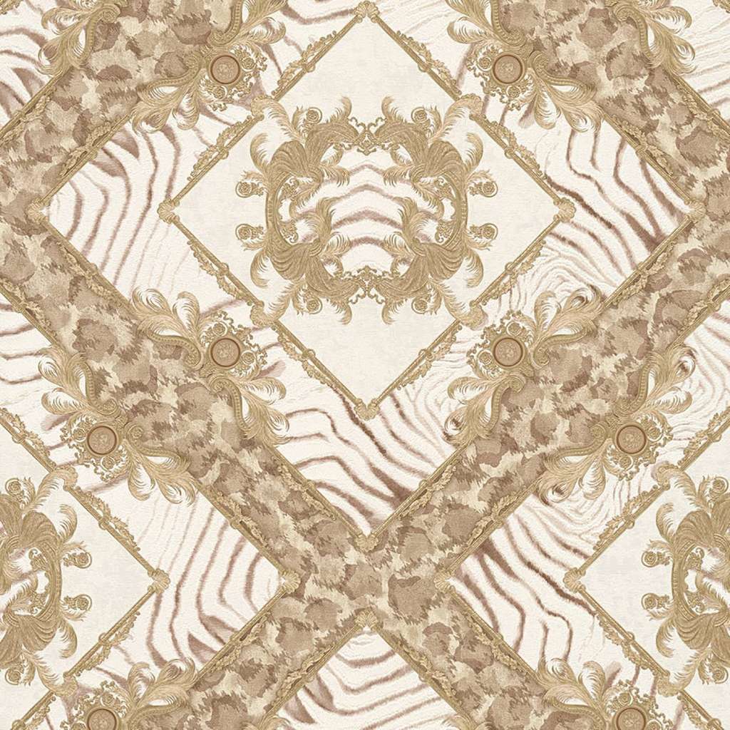 home24 Vliestapete Vasmara Leopard