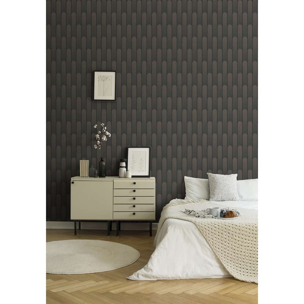 home24 Vliestapete Art Deco Retro