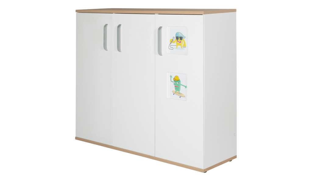 Mia & Mo Highboard  Clea ¦ weiß Kommoden & Sideboards > Highboards - Höffner