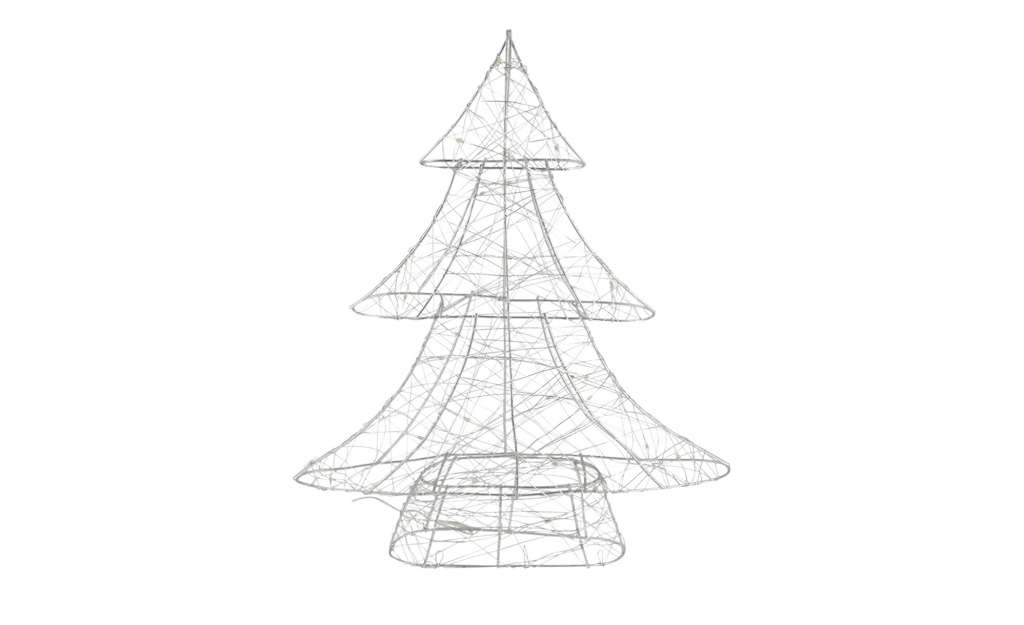 LED Drahttannenbaum ¦ silber Lampen & Leuchten > Innenleuchten > Lampen Zubehör - Höffner