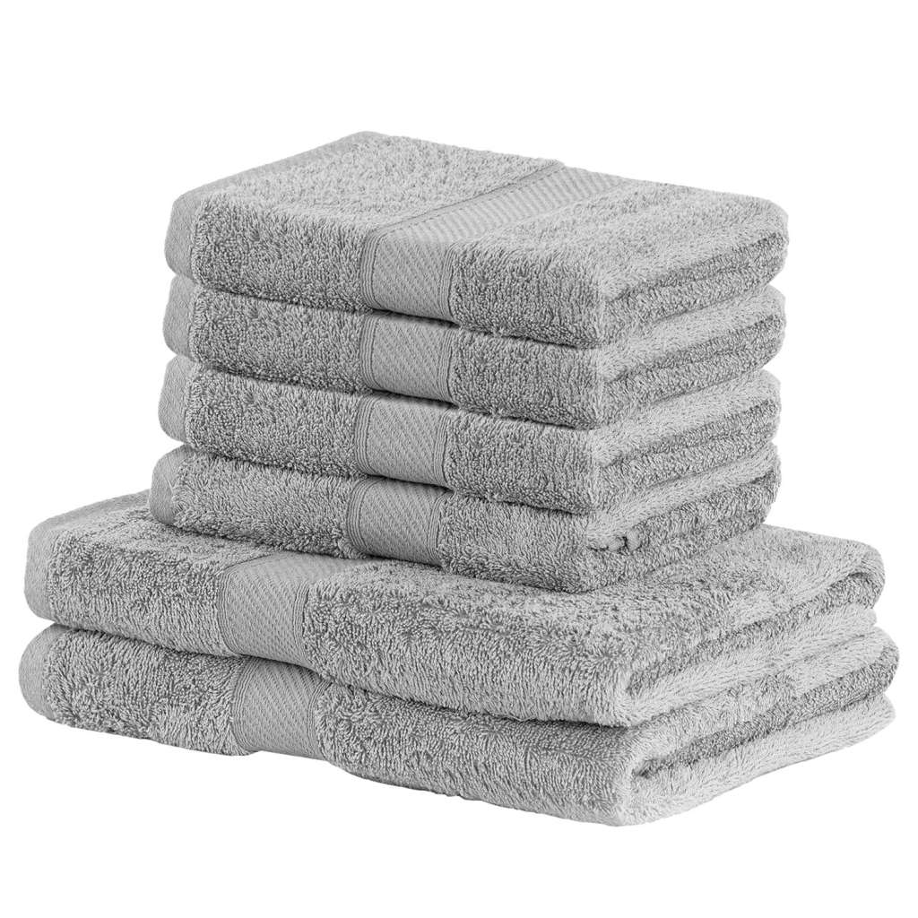 home24 Handtuchset Amby (6-teilig)