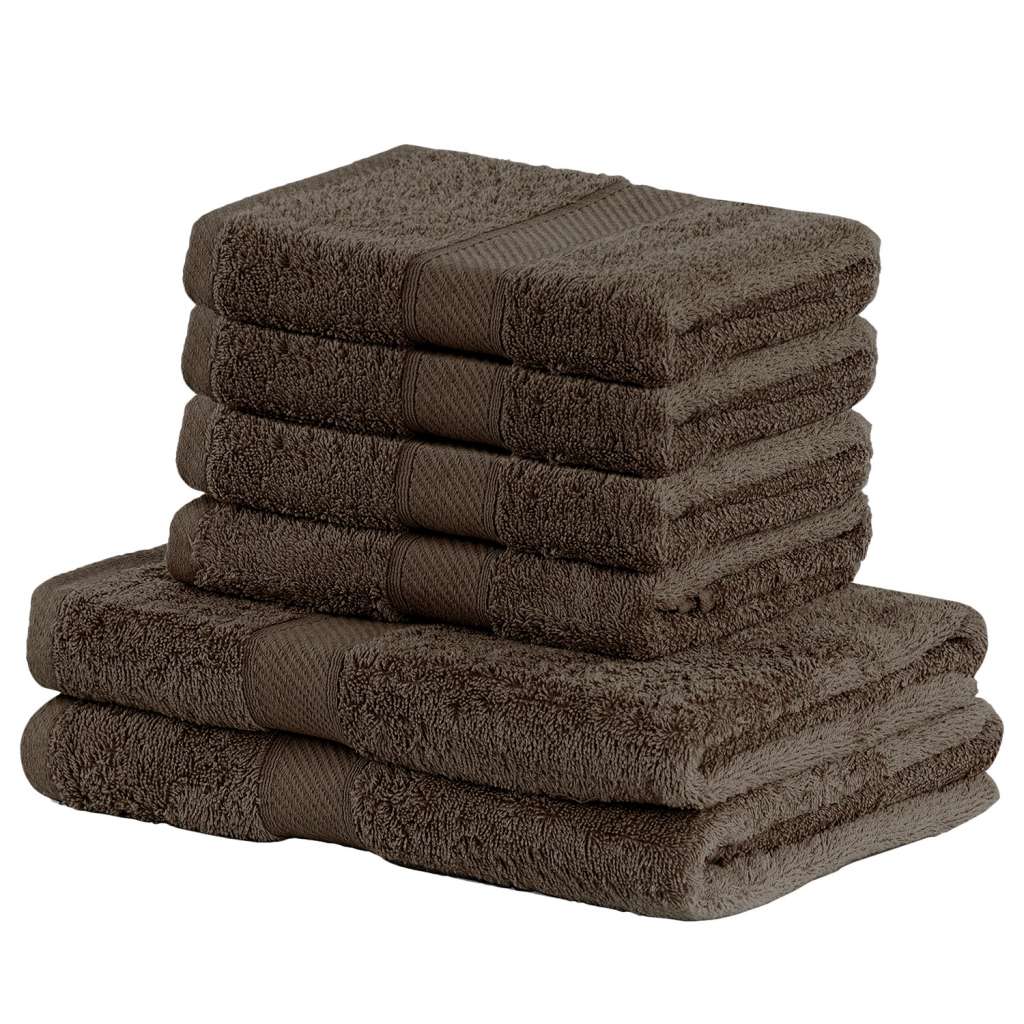 home24 Handtuchset Amby (6-teilig)