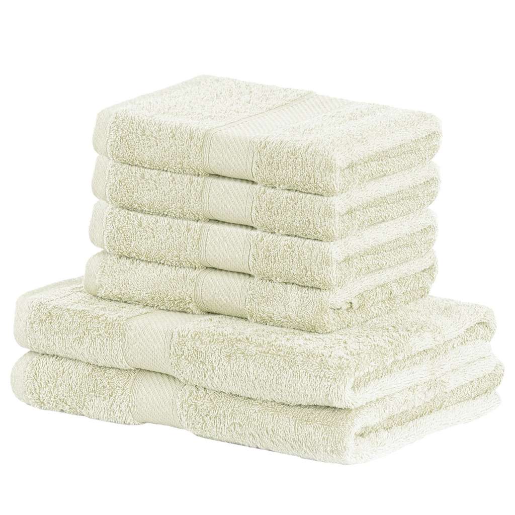 home24 Handtuchset Amby (6-teilig)