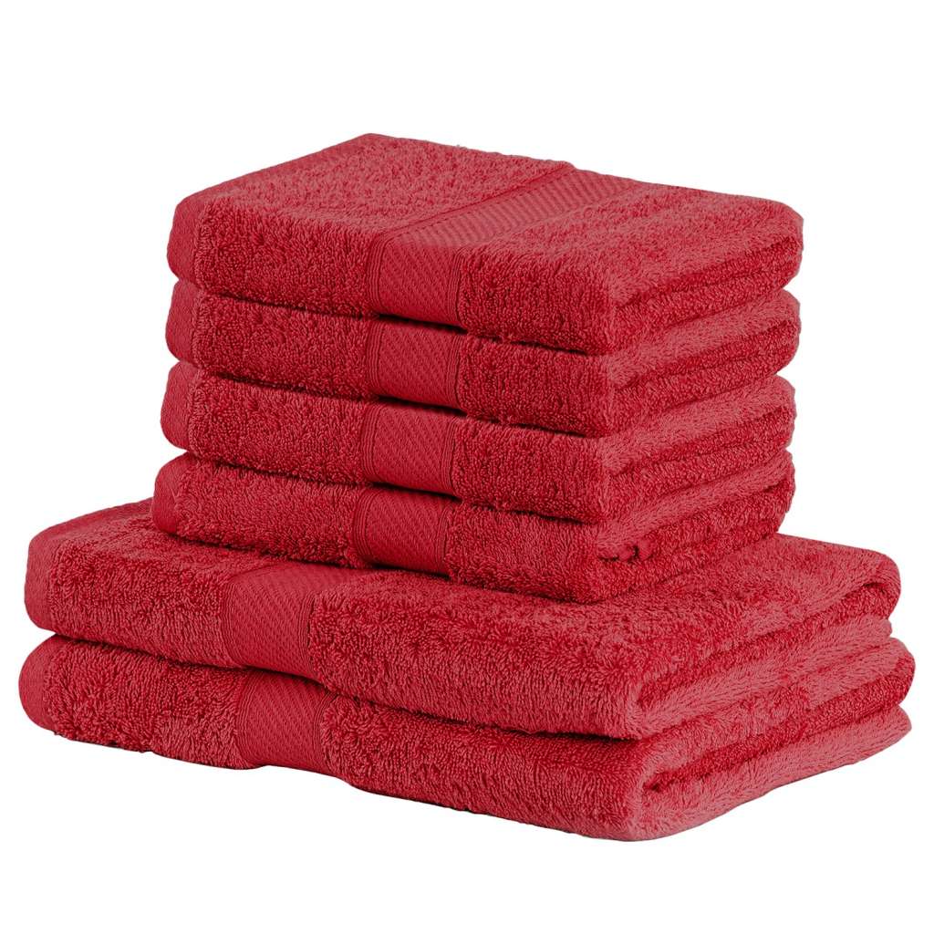 home24 Handtuchset Amby (6-teilig)