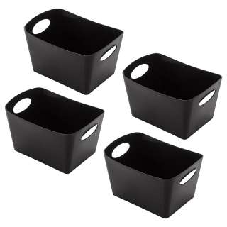 home24 Aufbewahrungsbox Boxxx L (4er-Set)