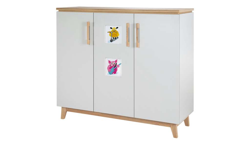 Mia & Mo Highboard  Tilda ¦ grau Kommoden & Sideboards > Highboards - Höffner