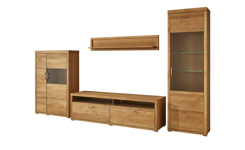 Woodford Wohnwand  Lobos II ¦ holzfarben Wohnwände - Höffner