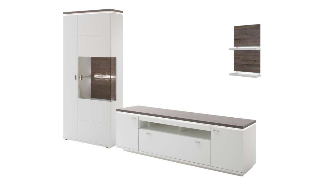 uno Wohnwand  Aurelia ¦ weiß Wohnwände - Höffner