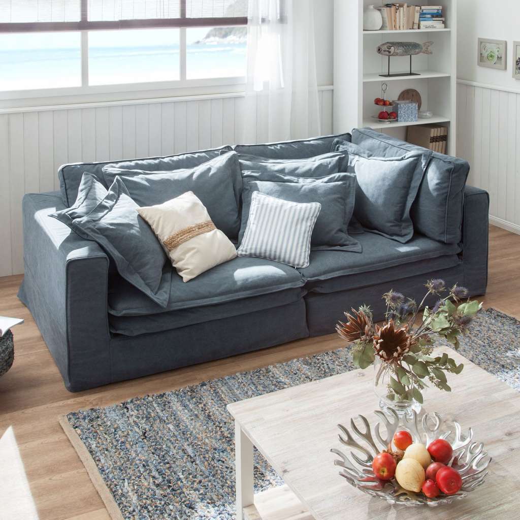 home24 Bigsofa Coral Beach Webstoff