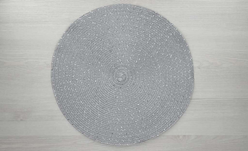 Platzset ¦ silber ¦ Synthetik Ø: 38 Heimtextilien > Tischwäsche > Platzsets - Höffner