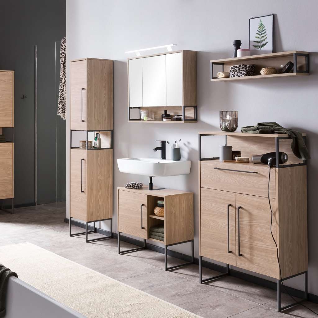 home24 Waschbeckenunterschrank Limone