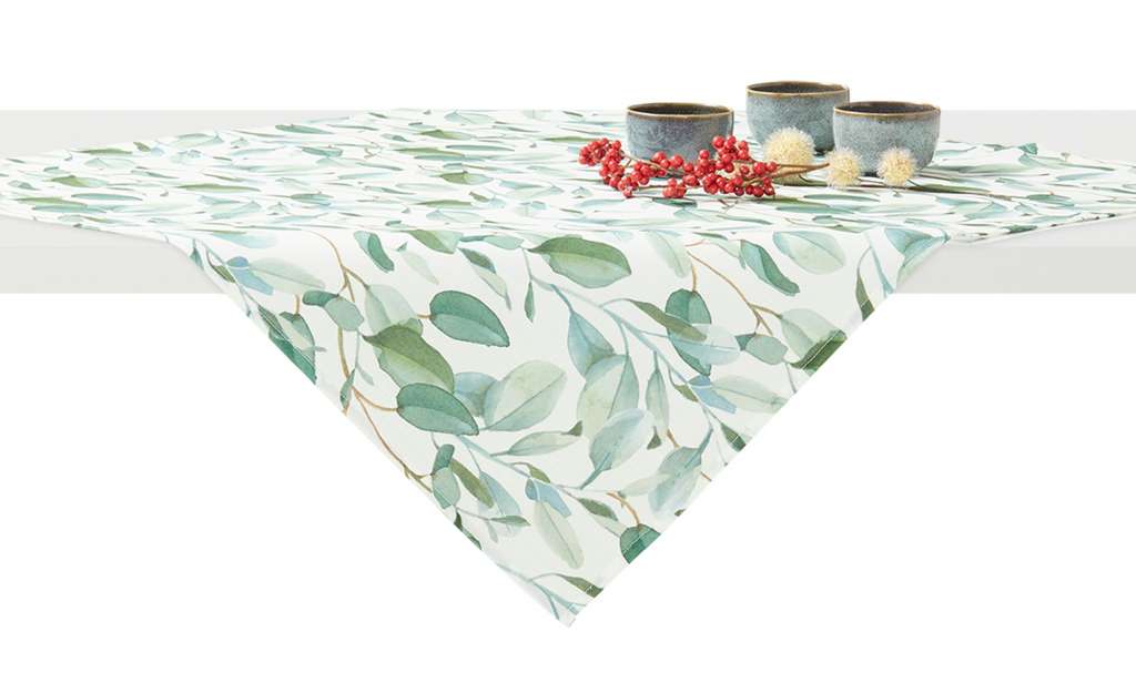 Mitteldecke  Blätter ¦ mehrfarbig ¦ 100% Polyester Heimtextilien > Tischwäsche > Tischdecken - Höffner
