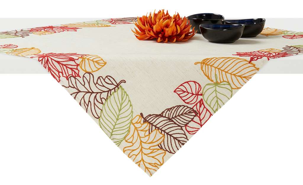 Mitteldecke  Herbstblätter ¦ mehrfarbig ¦ 100% Polyester Heimtextilien > Tischwäsche > Tischdecken - Höffner