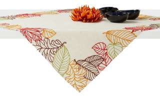 Mitteldecke  Herbstblätter ¦ mehrfarbig ¦ 100% Polyester Heimtextilien > Tischwäsche > Tischdecken - Höffner