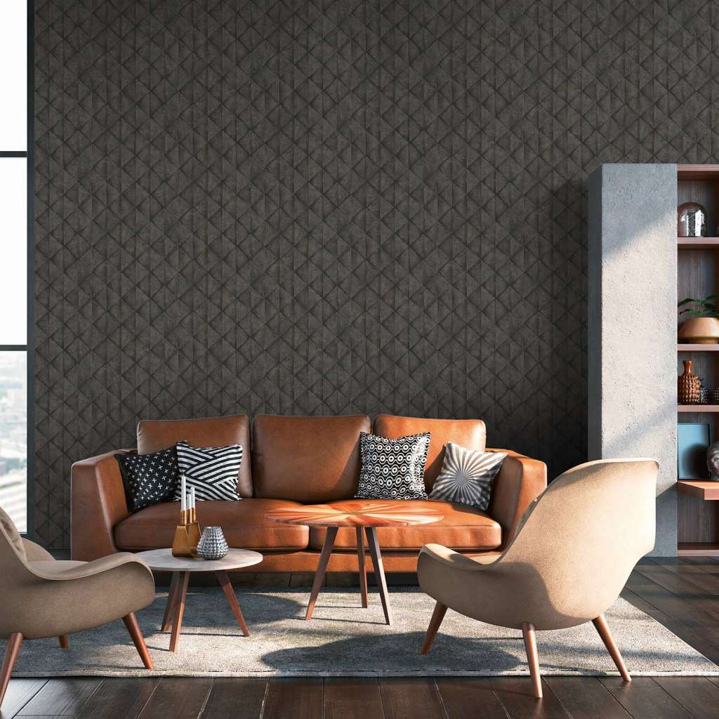 home24 Vliestapete Industrielook Betonoptik