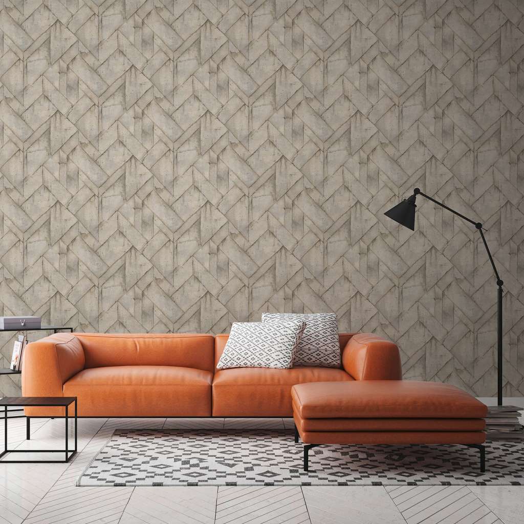 home24 Vliestapete Industrielook Betonoptik