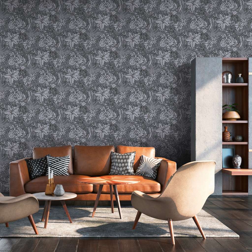 home24 Vliestapete Hechter Dschungel