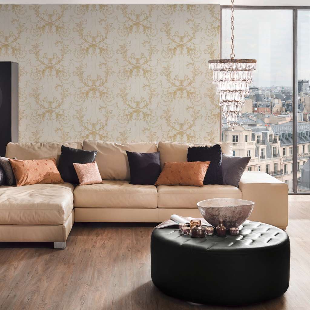 home24 Vliestapete Vintage Barock