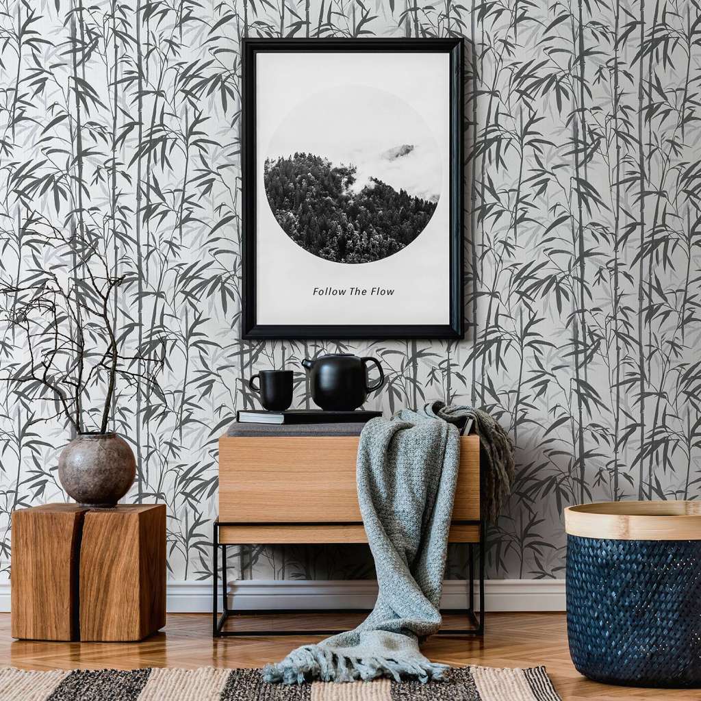 home24 Vliestapete Bamboo