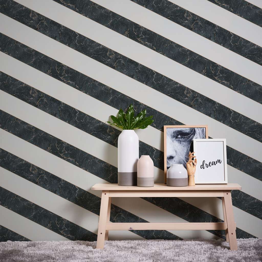 home24 Vliestapete Modern Marble