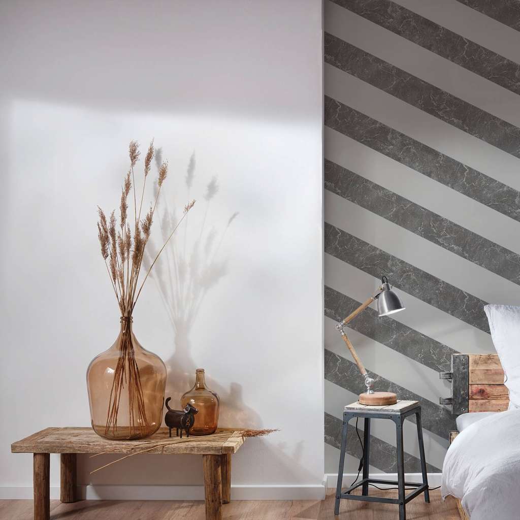 home24 Vliestapete Modern Marble
