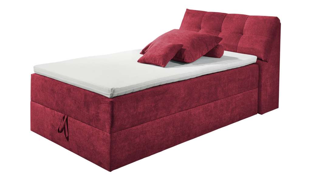uno Polsterbett mit Bettkasten Tara ¦ rot Betten > Polsterbetten - Höffner