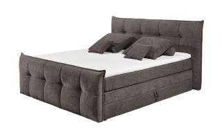 uno Boxspringbett mit Bettkasten Frida ¦ braun Betten > Boxspringbetten > Boxspringbetten 180x200 - Höffner