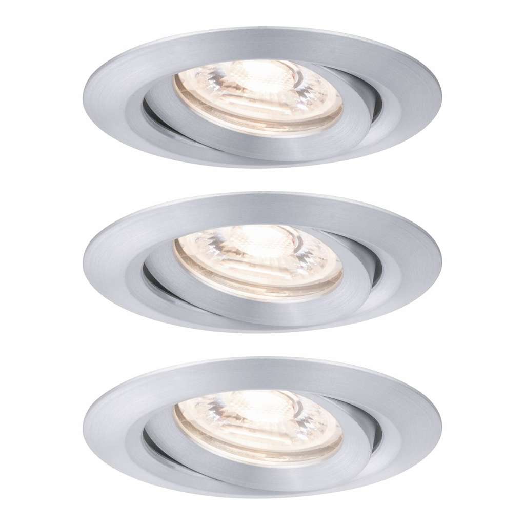 home24 LED-Einbauleuchte Nova II (3er-Set)