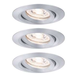 home24 LED-Einbauleuchte Nova II (3er-Set)