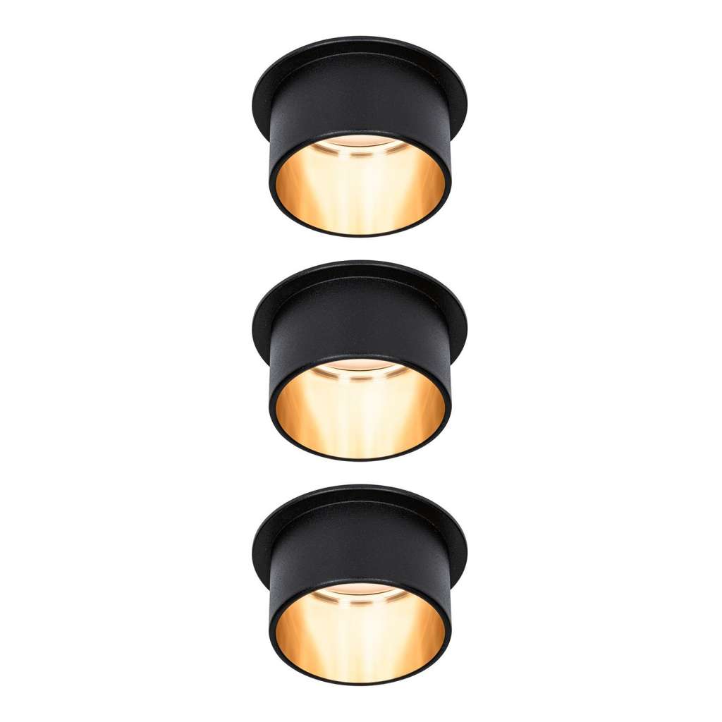 home24 LED-Einbauleuchte Gil III (3er-Set)