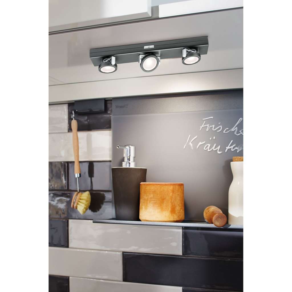 home24 LED-Deckenleuchte Rotate