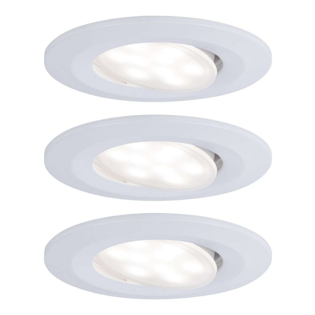 home24 LED-Deckenleuchte Calla (3er-Set)