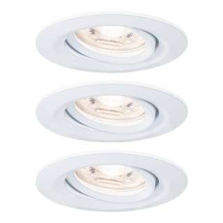 home24 LED-Einbauleuchte Nova I (3er-Set