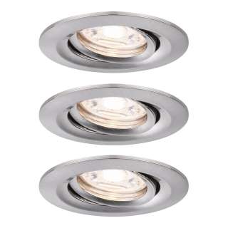 home24 LED-Einbauleuchte Nova III (3er-Set)